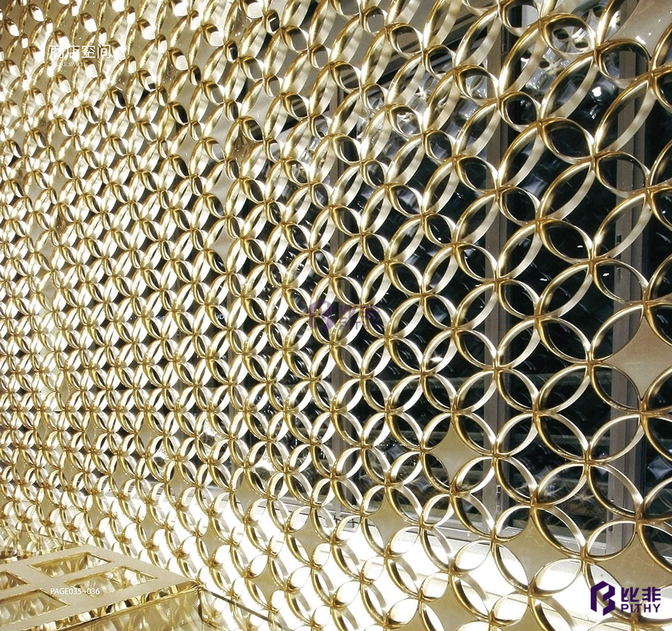 商业空间金属装饰