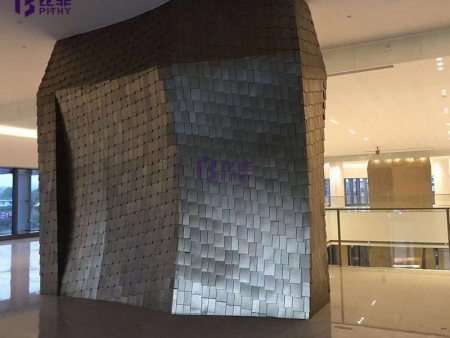 金属装饰的实用室内外景观场景展示