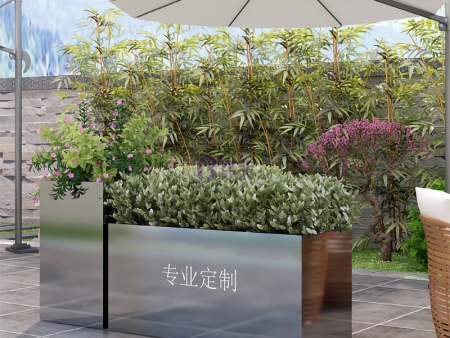 户外景观花箱千姿百态这种的类型的花箱你见过吗
