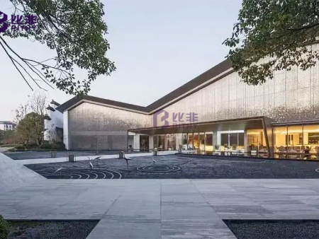 这就是风动幕墙的高级装饰感