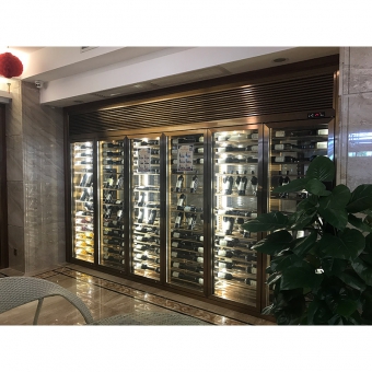 不锈钢恒温酒柜