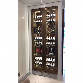 不锈钢恒温酒柜